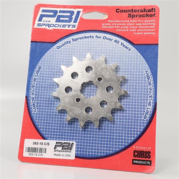 [Wi gpi]  CB200T/74-76 CL200/74 MR250/76 MT250/74-76 PBI SPROCKETS tgXvPbg 520TCY 15 (50-35315) []