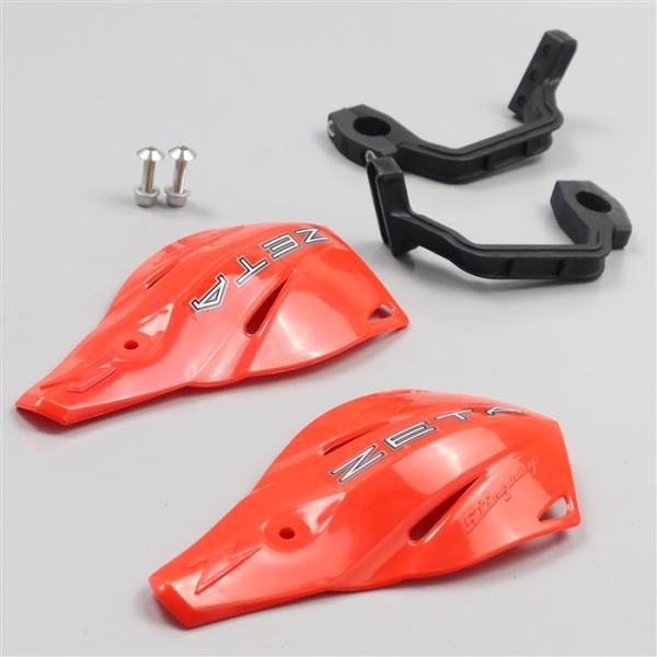 [展示品 未使用品] ◇ ZETA MX スティングレイ ハンドガード/ナックルガード RED/レッド(ZE74-2105) [中古]