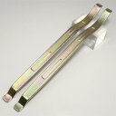 ☆2本セット ダブルエンド/湾曲型 タイヤレバー 350mm スチール製 (F00319115-2)特殊工具