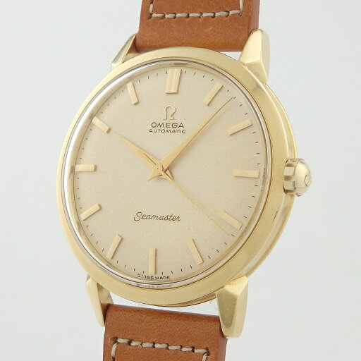 オメガ OMEGA シーマスター 2737SC Cal.354 K14YG ハーフローター 自動巻き シルバー メンズ 腕時計【中古】 オメガ OMEGA シーマスター 2737SC Cal.354 K14YG ハーフローター 自動巻き シルバー メンズ 腕時計【中古】