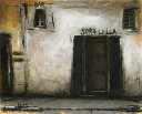 【作家名】中野克彦 【作品名】バー・ソラ・レラ パリ 風景画 絵画 フランス 油絵 油彩画 額付き インテリア 全国送料無料
