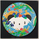 あごぱん 龍の波とパンダさん 現代アート 絵画 ポップアート インテリア アクリル画 一点物 プレゼント コレクション 新築祝い 開店祝い 新品額付き 国内送料...