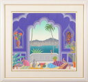 トーマス・マックナイト ジャイパーレイクパピリオン 風景画 絵画 シルクスクリーン 版画 インテリア プレゼント コレクション 新築祝い 開店祝い 新品額付き ...