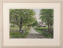 キャロル・コレット カントリー・ロード インテリア 絵画 銅版画 風景画 プレゼント コレクション 新築祝い 開店祝い 額付き 国内送料無料 ■