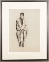 福山小夜 瞬間・1 高倉健 絵画 銅版画 エッチング インテリア プレゼント コレクション 新築祝い 開店祝い 新品額付き 国内送料無料 ■