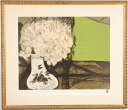 三岸節子 花 ヴェロンにて 1989.6 花 絵画 抽象画 インテリア リトグラフ 版画 プレゼント コレクション 新築祝い 開店祝い 新品額付き 国内送料無料...