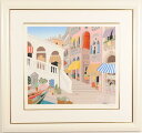トーマス・マックナイト リアルト・ピザ ベネチア 絵画 イタリア 風景画 インテリア シルクスクリーン 版画 プレゼント 新築祝い 開店祝い 新品額付き 国内送...