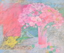 花 絵画 静物画 リトグラフ 版画 今村昭秀 「花の記憶」 額付き　国内送料無料