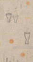 抽象画 絵画 銅版画 エッチング アクアチント 岡田まりゑ 「ちがう朝」 額付き 国内送料無料