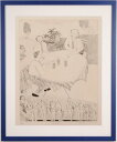 山本容子 絵画 銅版画 エッチング アクアチント Heaven 額付き 国内送料無料