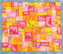 【作家名】若松愛子 【作品名】矩形のポエム NO.A-1 水彩画 抽象画 絵画 絵 額付き インテリア プレゼント 新築祝い 開店祝い 全国送料無料