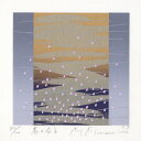 【作家名】南正雄 【作品名】春の分子 抽象画 絵画 現代アート モダンアート シルクスクリーン 版画 額付き 国内送料無料