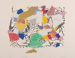 現代アート 絵画 抽象画 現代美術 シルクスクリーン 版画 島州一 「SP-C,D 102」 額付き 国内送料無料