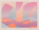 【作家名】白駒一樹【作品名】Terra`93-5 現代アート 絵画 抽象画 モダンアート リノカット 版画 額付き 国内送料無料