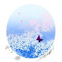 蝶 絵画 版画 シルクスクリーン 池上壮豊 「苑-7」 額付き 国内送料無料
