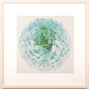 花 絵画 インテリア プレゼント コレクション 新築祝い 開店祝い 吉村明子 Floral ball 5 シルクスクリーン 版画 額付き 国内送料無料