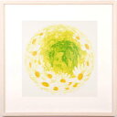 花 絵画 インテリア プレゼント コレクション 新築祝い 開店祝い 吉村明子 Floral ball 3 シルクスクリーン 版画 額付き 国内送料無料