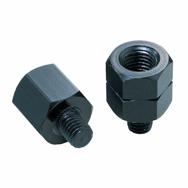 TANAX (タナックス) ミラーアダプター 逆ネジ H-8：M8ブラック HM-8：M8クローム H-10：M10ブラック HM..