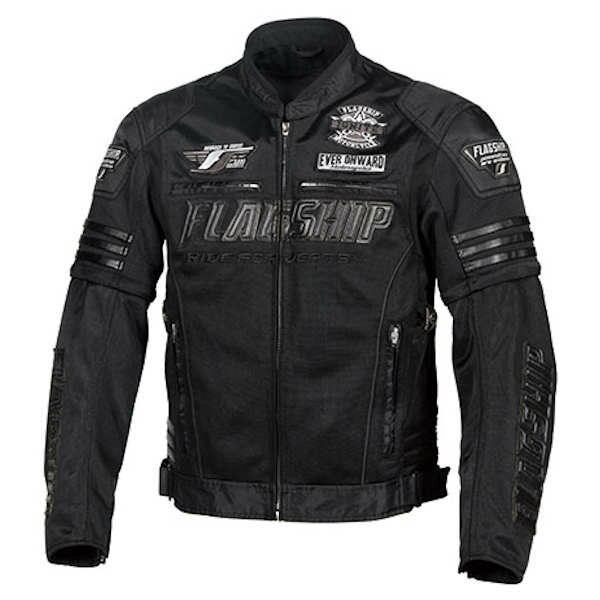 FJ-S203SP FLAGSHIP フラグシップ Exceed Mesh Jacket イクシードメッシュジャケット ブラック M〜4Lサイズ