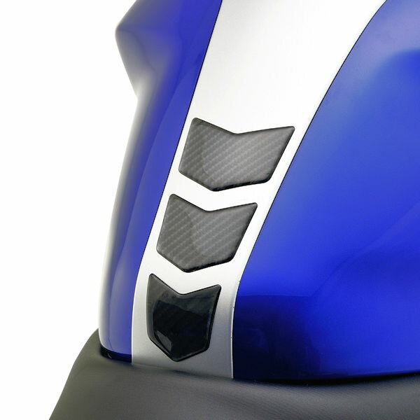 デイトナ DAYTONA 96100 タンクパッド（ポッティングタイプ） 3ピース Sサイズ カーボン調