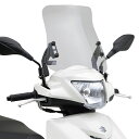 デイトナ DAYTONA 17294 ウインドシールド RSシリーズ/ロング/クリア 高さ345mm(センター330mm)×幅360mm スズキ アドレス125