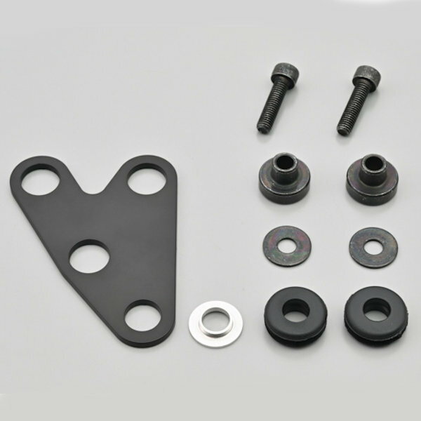 デイトナ DAYTONA 40337 防振メーターステー VELONAφ48用 左右共通オフセット 曲げ無し