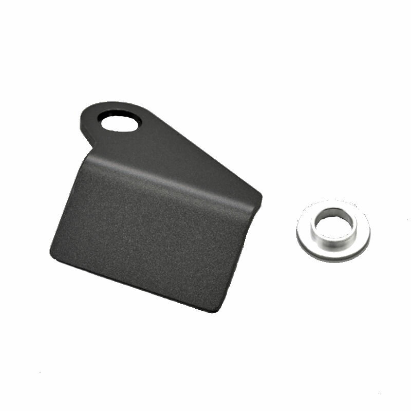 デイトナ DAYTONA 49662 コンパクトデジタルメーターステー マットブラック 左側 23×40mm