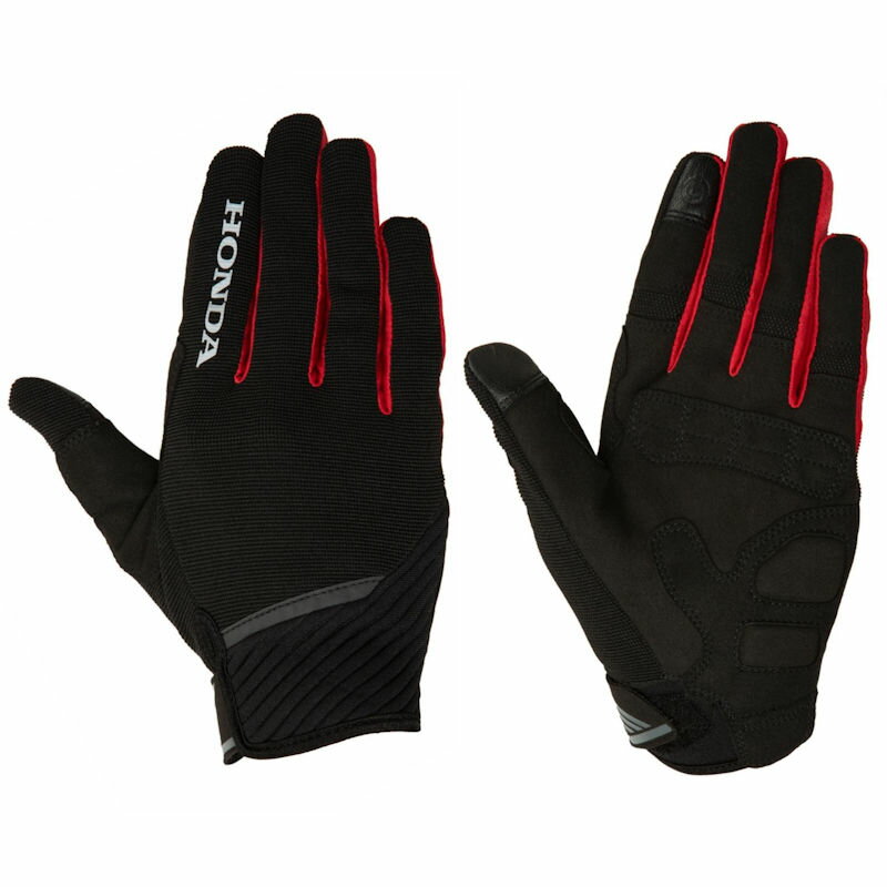 HONDA ホンダ純正 0SYEJ-76C-R ライドメッシュグローブ レッド S～4Lサイズ 春夏モデル