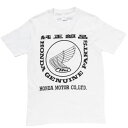 HONDA純正 0SYEP-25V-W ホンダ 純正部品ロゴ Tシャツ ホワイト S~XLサイズ
