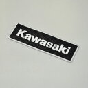  (KAWASAKI純正) J7014-0002 カワサキ刺繍ワッペン "KAWASAKI"