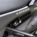 適合：SUZUKI KATANA '19年〜 (2BL-GT79B) 新型のKATANAで登場！ スタイルを崩さずに違和感なく車体に納まり、便利度は一気にアップ。 スチール製/ブラック ■商品番号 303-1599 ■JANコード 4934154193195 '19年KATANAのパーツはこちらからSUZUKI KATANA 刀 カタナ 2019