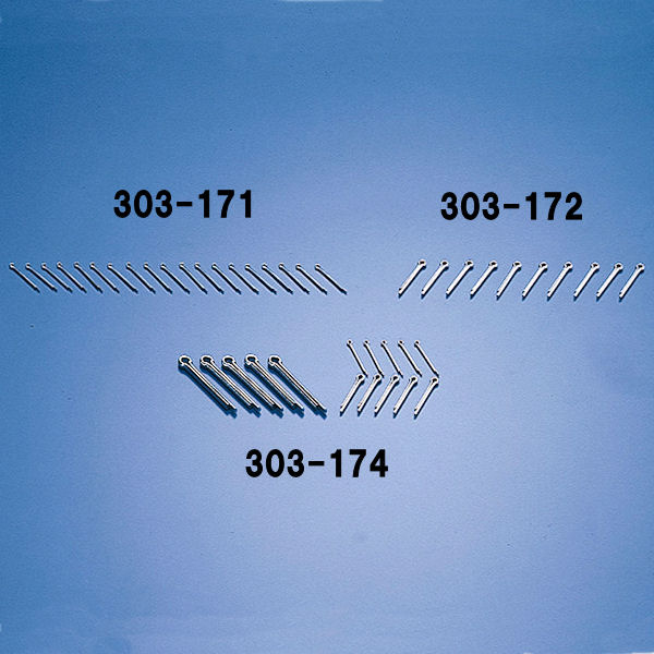 キジマ (KIJIMA) 303-174 割りピン（スチール） 1.6/2.5/4.0 各5個入り 汎用