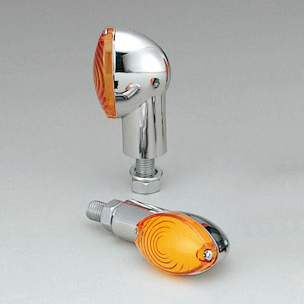 キジマ (KIJIMA) 219-5108 ウインカー キャッツアイSP 48×28×38mm メッキ/オレンジ 汎用