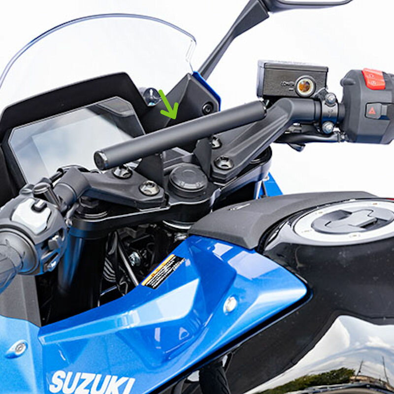 キジマ KIJIMA 204-0771 マウントバーステー ブラック 1.5Kg スズキ GSX-8Rのサムネイル