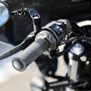 バイク用グリップ ヒーターグリップ ホットグリップ 4段階調節 簡単配線 インチバーを除くすべてのバイクに適合 汎用 スロットルボディー無し or シングルワイヤー用のスロットル付 貫通式 非貫通式 送料無料