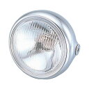 キタコ KITACO 800-0800100 ヘッドライト ASSY φ130mm メッキ 12V60/55W 汎用(2)