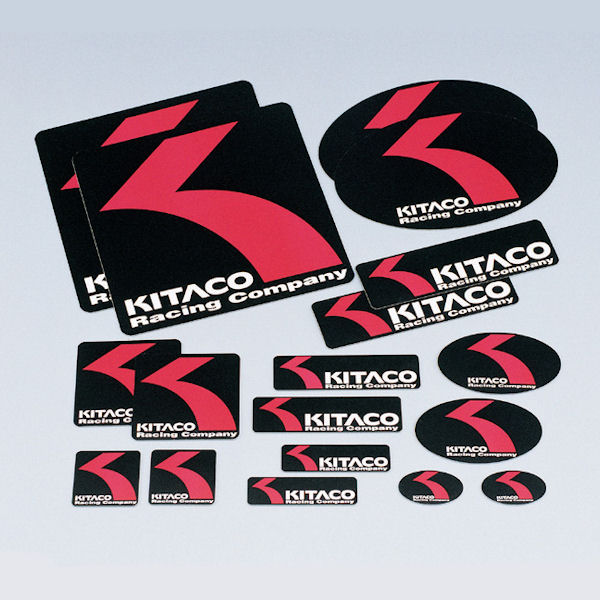 キタコ KITACO 000-0001401ステッカー 楕円タイプ B 120×75mm KITACO