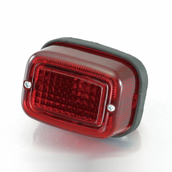 キタコ KITACO 801-0500200 テールランプ スクエアタイプ 角型 レッド 汎用