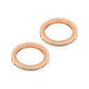 キタコ KITACO 963-0000020 XY-20 マフラーガスケット 2個セット YAMAHA アクシスZ