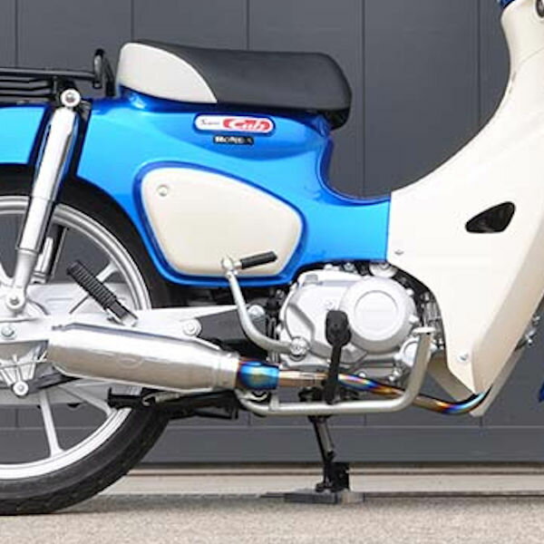 モリワキ MORIWAKI 01810-D31W2-01 フルエキゾーストマフラー SHORT MONSTER HG-Ti HONDA スーパーカブ110 クロスカブ110 '22年～