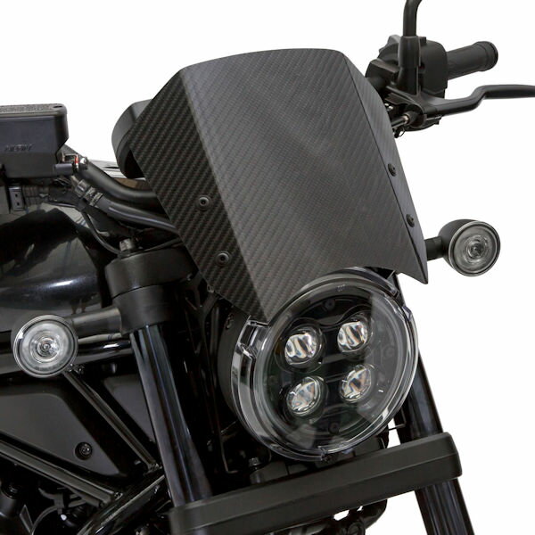 moriwaki モリワキ 06130-201T5-A0 メーターバイザーキット カーボン綾織 HONDA REBEL1100