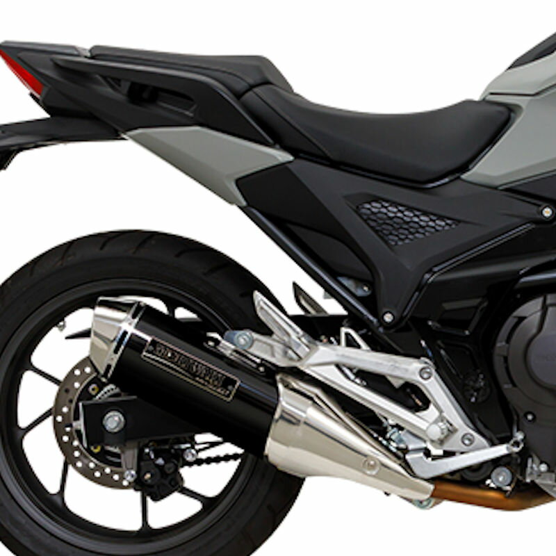 モリワキ MORIWAKI 01810-6R1V1-10 スリップオンマフラー MX BP-χ S/O HONDA NC750X/NC750X DCT '21-24 NC750X DCT '25-