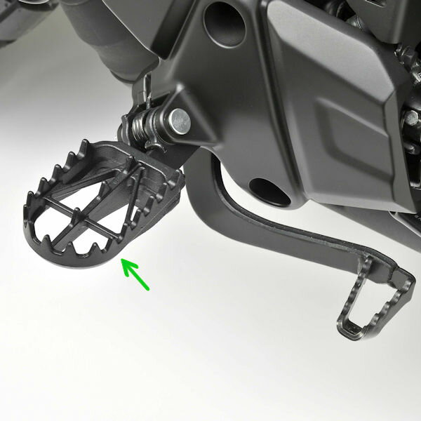 DIRTFREAK D48-02-545 ワイドフットペグ クロモリ HONDA CL250 CL500 CT125