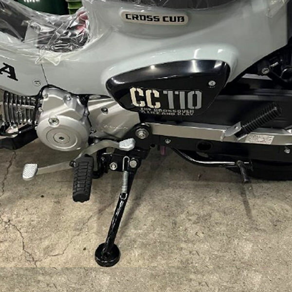 【メーカー在庫あり】NK-169 ニシモト (西本工業) 強化サイドスタンド クロスカブ110 8BJ-JA60