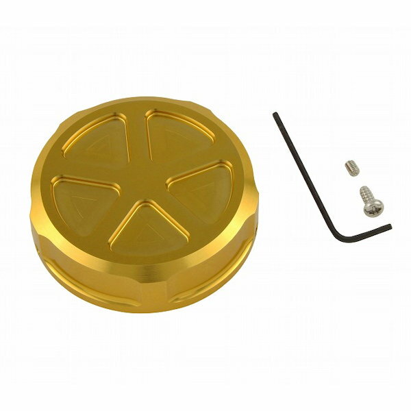 POSH ポッシュ 132215-12 ラジエターキャップカバー シャンパンゴールド カワサキ Z900RS/CAFE ('18～'..