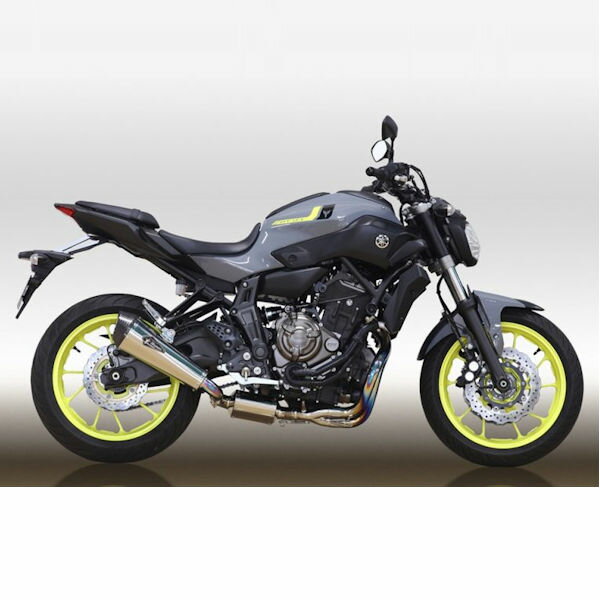 アールズギア RY20-C1RT ワイバンリアルスペック チタンポリッシュ YAMAHA MT-07 XSR700 EBL-RM07J 2BL-RM19J 2BL-RM22J