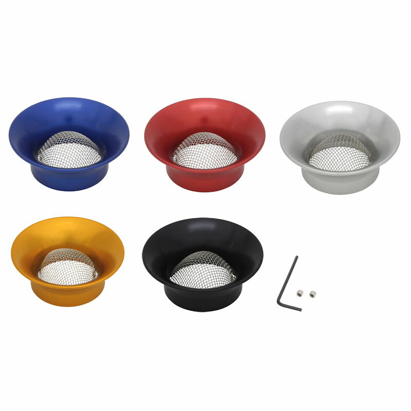 シフトアップ SHIFTUP アルミマシンドエアファンネル ステンレスネット付 50mm 211928-01 211928-02 211928-03 211928-04 211928-06