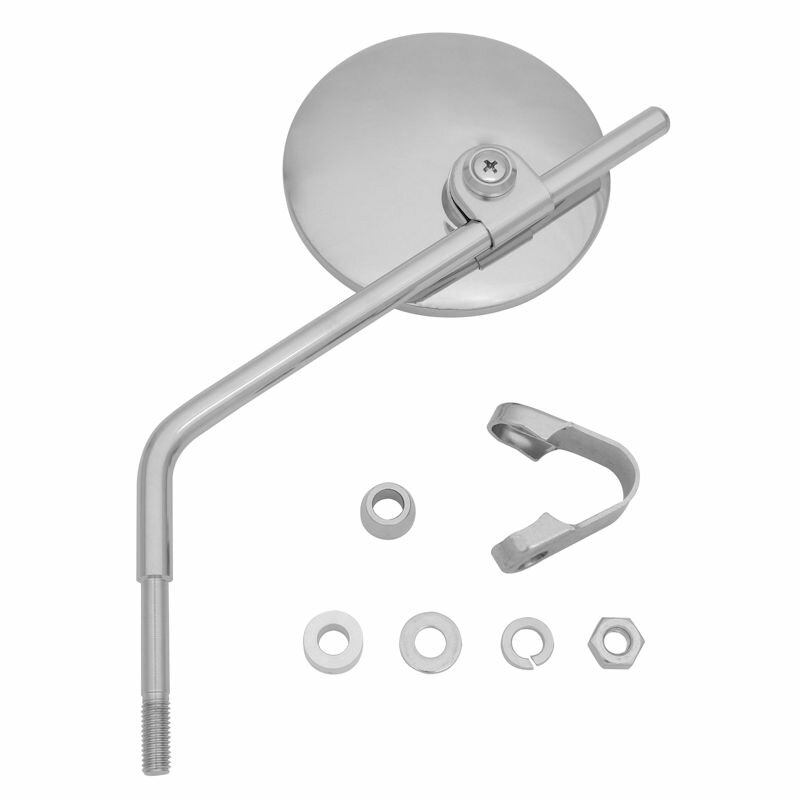 シフトアップ SHIFT UP 897652 WHR1 クラシカルミラー メッキ 左右共通 1個売り