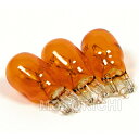 【在庫あり】 タケガワ TAKEGAWA 00-05-0095 ウインカー用 オレンジバルブ 3個入り T13 ウェッジ 12V10W