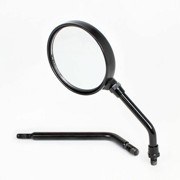 SP武川 (タケガワ) 06-01-1125 Z2タイプミラー 左右兼用片側/ショート&ミドルアーム付き M10ピッチ1.25..